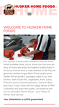Mobile Screenshot of huskerhomefoods.com